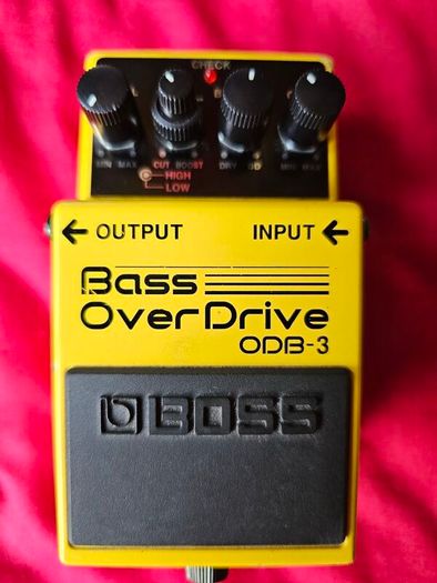 guitar and bass pedals, footdrums, bass amp and wearable metronome