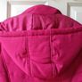 SALE!  South Padded Raspberry Colour Midi Coat Image 5