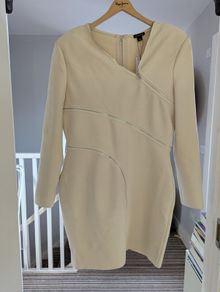 Karen Millen bondage zip new dress