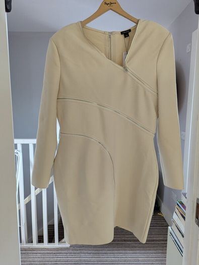 Karen Millen bondage zip new dress
