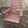 x2 Garden Chairs with cushions and cover Image 2