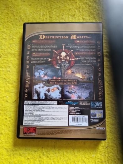 Diablo II 2 Expanded set Lord of Destruction Pc Mac cd rom
