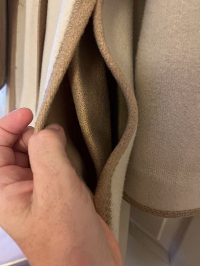 Unique vintage coat - reversible 2 in 1