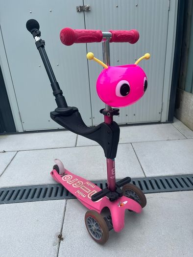 Micro Mini Deluxe 3in1 Scooter Pink