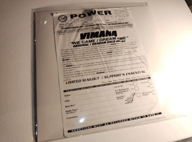 Vimana - We Came - Good:As Records -  White Label Promo 12" FERRY CORSTEN Trance CLASSIC!