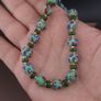 Vintage Venetian Style Skunk Eyes GlassBeads Necklace Image 5