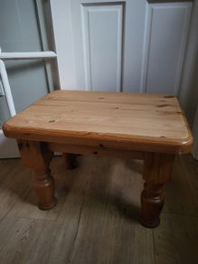 Pine side table