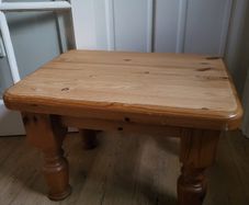 Pine side table