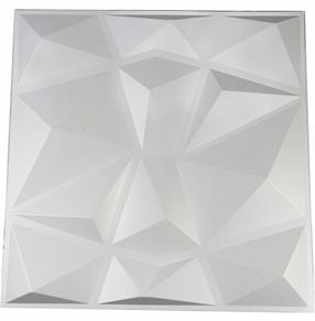 PVC 3D Decorative Wall Panel Tiles Pack of 12 Panels 32 Sq ft