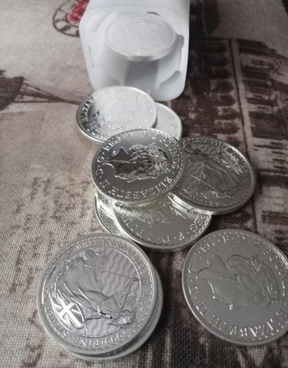 silver coins