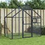 Aviary Anthracite 179x100x185 cm Aluminium Image 2