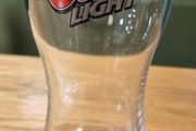 Coors light pint glasses