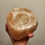 Himalayan salt tea light candle holder Image 3