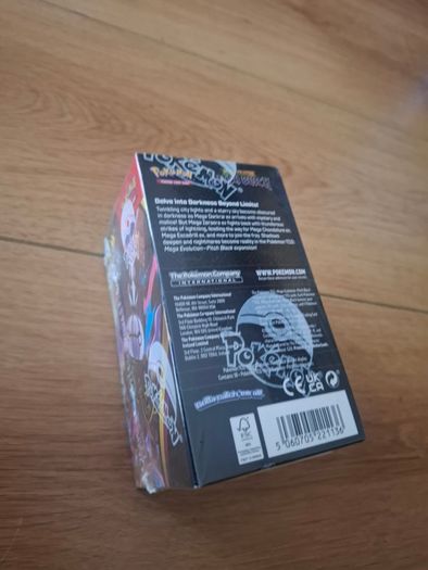 Pokemon TCG Mega Evolution PITCH BLACK 18packs - 1/2 booster box