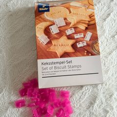 Brand New Tchibo Biscuit Stamp Set