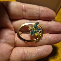 Vintage Flower Brooch