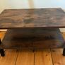 Industrial Leaning Hall Tree / Coat Rack with Shoe Storage (VASAGLE) Image 3
