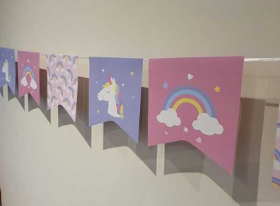 Unicorn Bunting