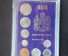 1972 Malta Uncirculated Decimal Coin Set