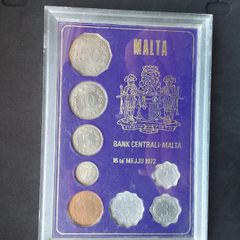 1972 Malta Uncirculated Decimal Coin Set