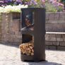 RedFire Fire Pit Buffalo 44x90cm Steel Matte Black Image 6