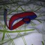 Denim style velcro watch Image 5