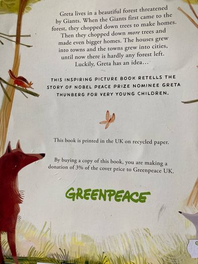 Greta and the Giants . Story Book.