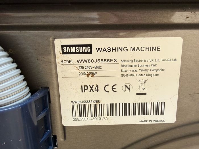Samsung ecobubble washing machine, 8kg