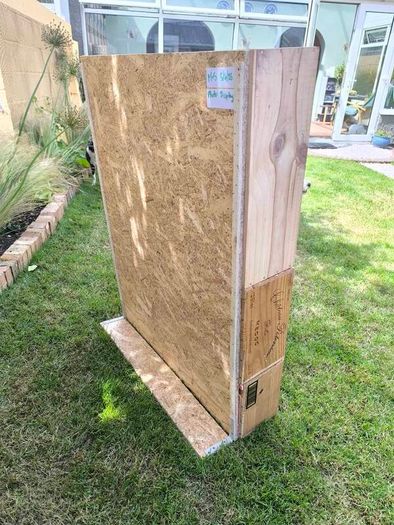 Wine Crate Wedding Photo Display