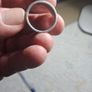 Celtic knot eternity ring sterling silver Image 4