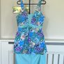 Ladies Turquoise Tank Top and Swimming shorts. Size UK 18 / EU 46 Image 3