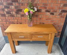solid oak table