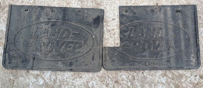 Land Rover Mudflaps Genuine x 2