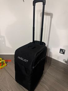 Ingot Zuca professional makeup artist bag with high-end makeup