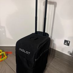 Ingot Zuca professional makeup artist bag with high-end makeup