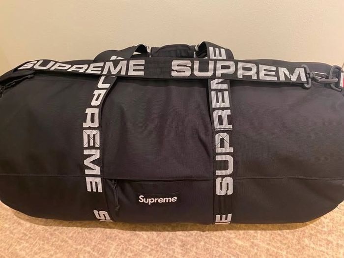 Supreme Large Duffle Bag (SS18) Black original