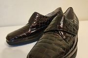 Waldlaufer ladies velcro leather shoes wine bordo Luftpolster RRP 75 euro size UK 3 and UK3.5
