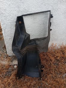 Intercooler air channel
