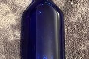 Vintage Small Cobalt Blue Bottle