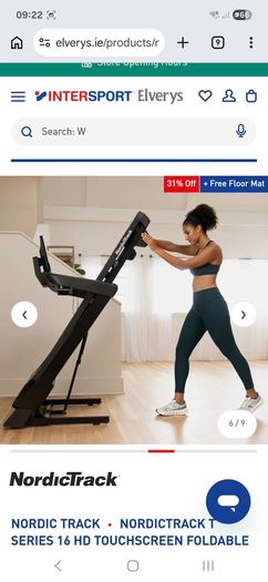 Nordictrack T Series 16 Treadmill