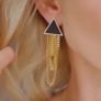 Stainless steel earrings Image 2
