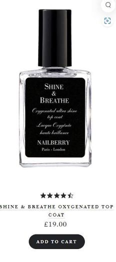 Nailberry Top Coat Gloss NEW