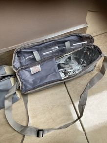 bags cooler wine / Prosecco  with two glasses