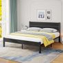 King Size Bed Frame with Wooden Headboard Bed Frames Image 4