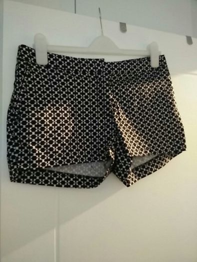 H&M Black and White Shorts
