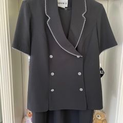 Black Business Dress & Jacket - Studio I