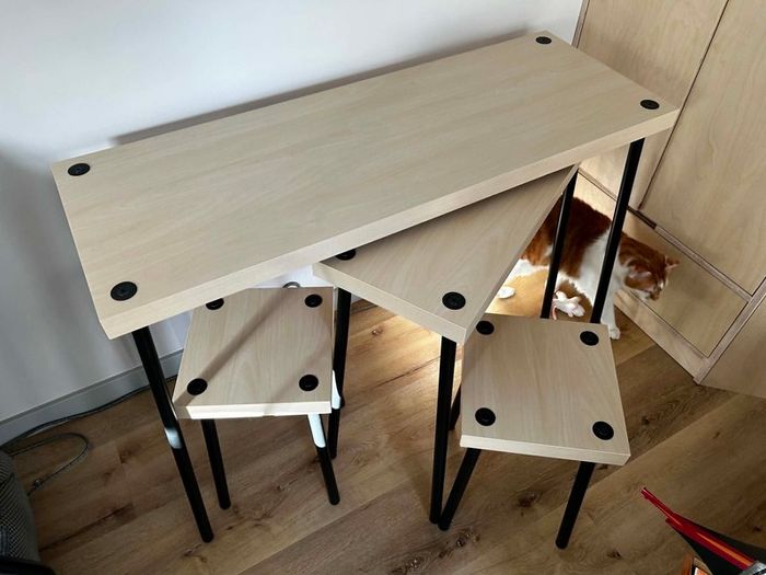 Nesting Tables with stools