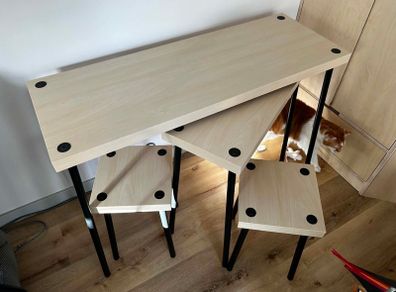Nesting Tables with stools