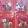10 Vintage Tin Figures Napoleon Wars Image 4