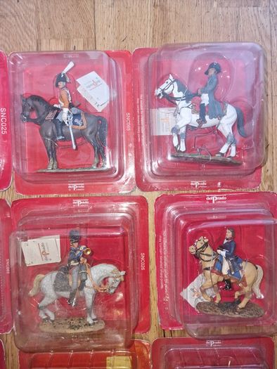 10 Vintage Tin Figures Napoleon Wars